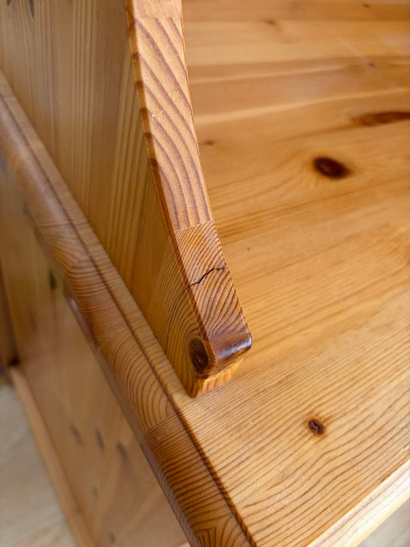 ひ*ろ様 カントリー　食器棚　アンティーク　キッチンボード　ガラスキャビネット