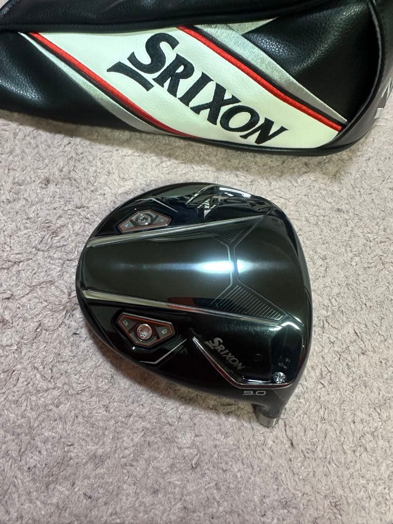 美品　スリクソン　zxi 限定クリアブラック　9度　ヘッドのみ　ヘッドカバー付き