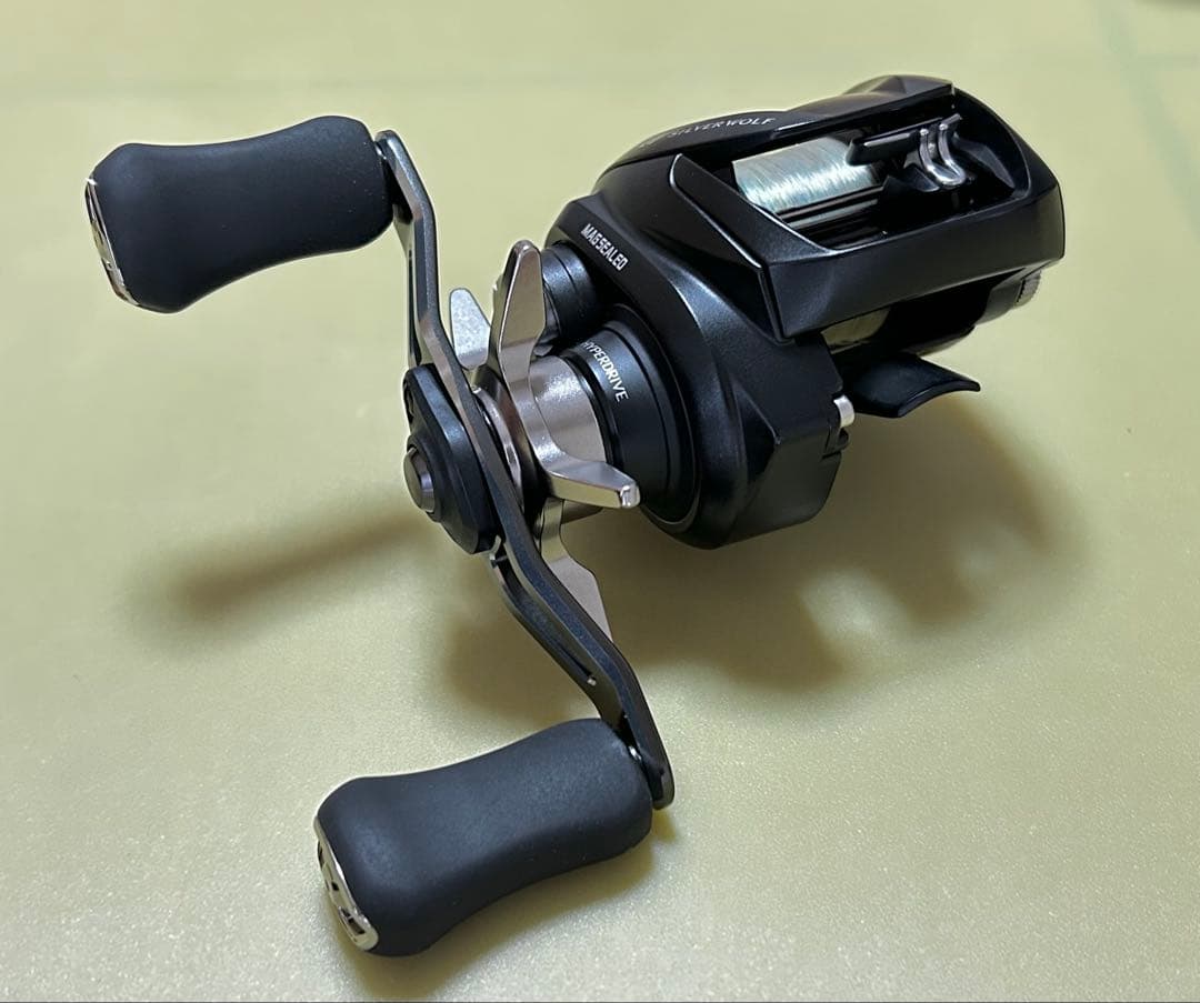 美品⭐︎ダイワ 22シルバーウルフ SV TW 1000XH PE SPECIAL