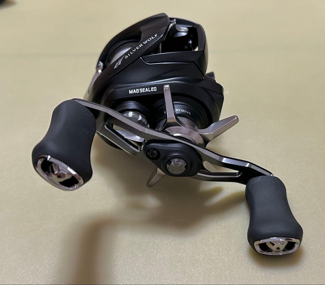 美品⭐︎ダイワ 22シルバーウルフ SV TW 1000XH PE SPECIAL