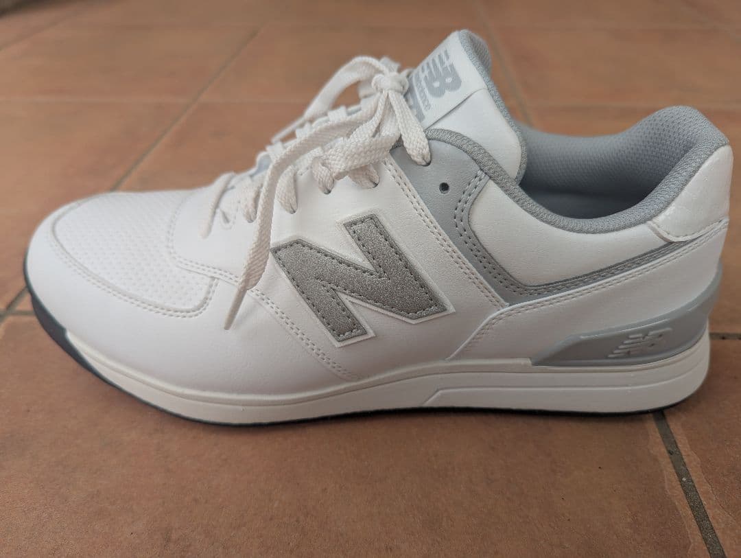 New Balance ゴルフシューズ ホワイト/グレー 574 V3 SL