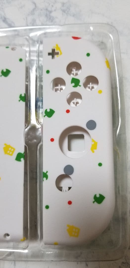 ボタン付！Switch どうぶつ　本体・ジョイコンカスタムパネル