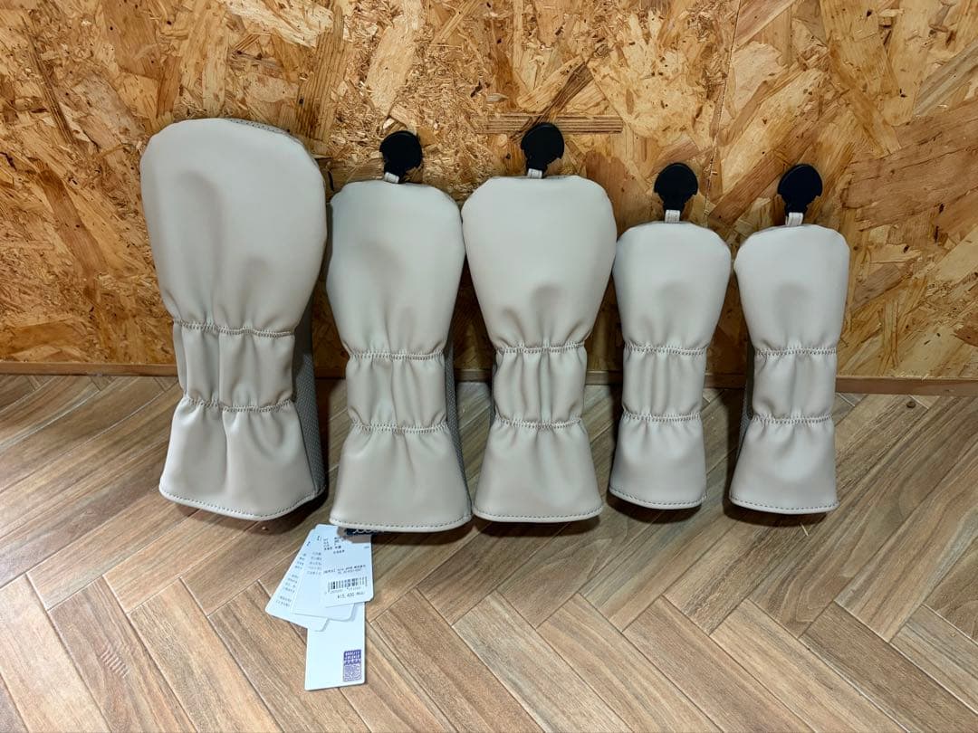 【最終価格】muta 2026福袋　キャディバッグヘッドカバー付き【ベージュ】