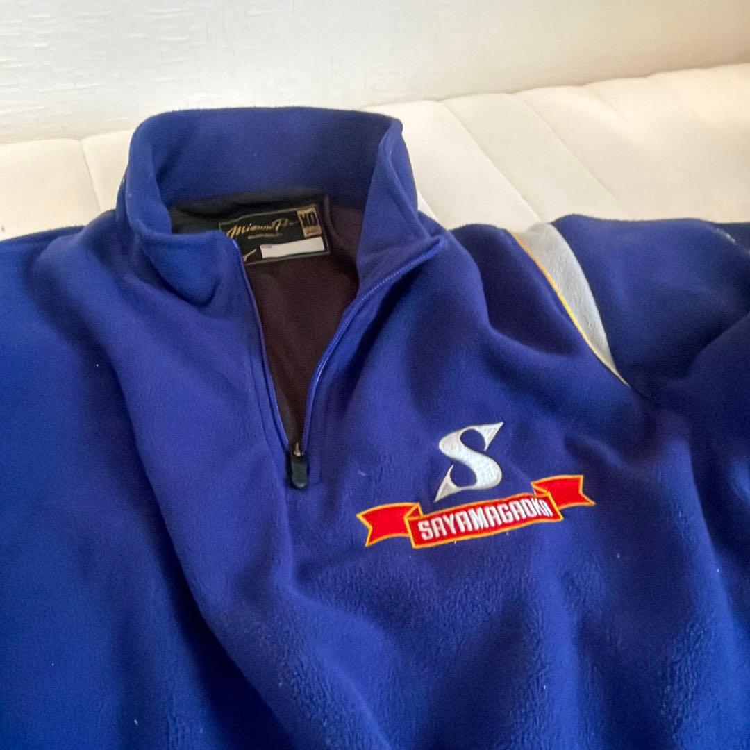 SAYAMAGADON ネイビー ハーフジップジャケット