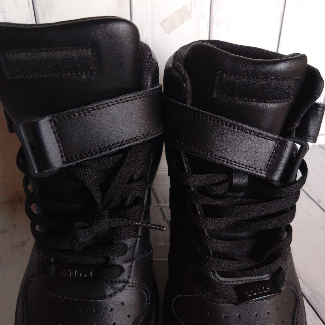 ☆極美品☆adidasアディダス ネオビッグタン3 ハイカットレザー スニーカー