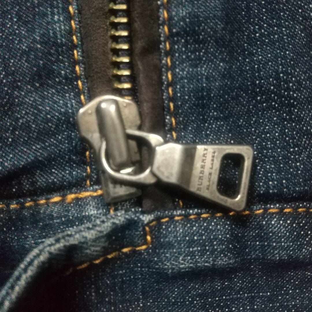 美品 バーバリーブラックレーベル デニムジャケット L ブルゾン アウター 春