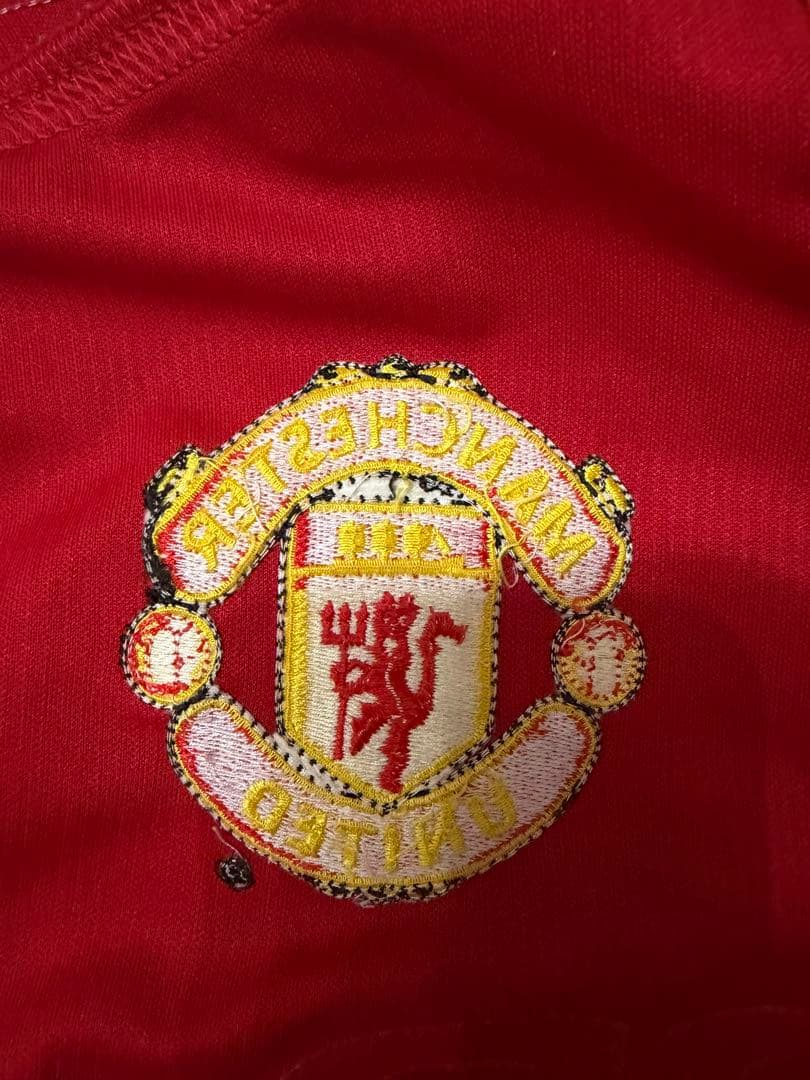 98-00 マンチェスターユナイテッド ホーム 長袖ユニフォーム XL