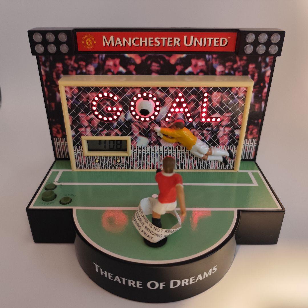希少 MANCHESTER UNITED 目覚まし時計 ヴィンテージ 稼働品
