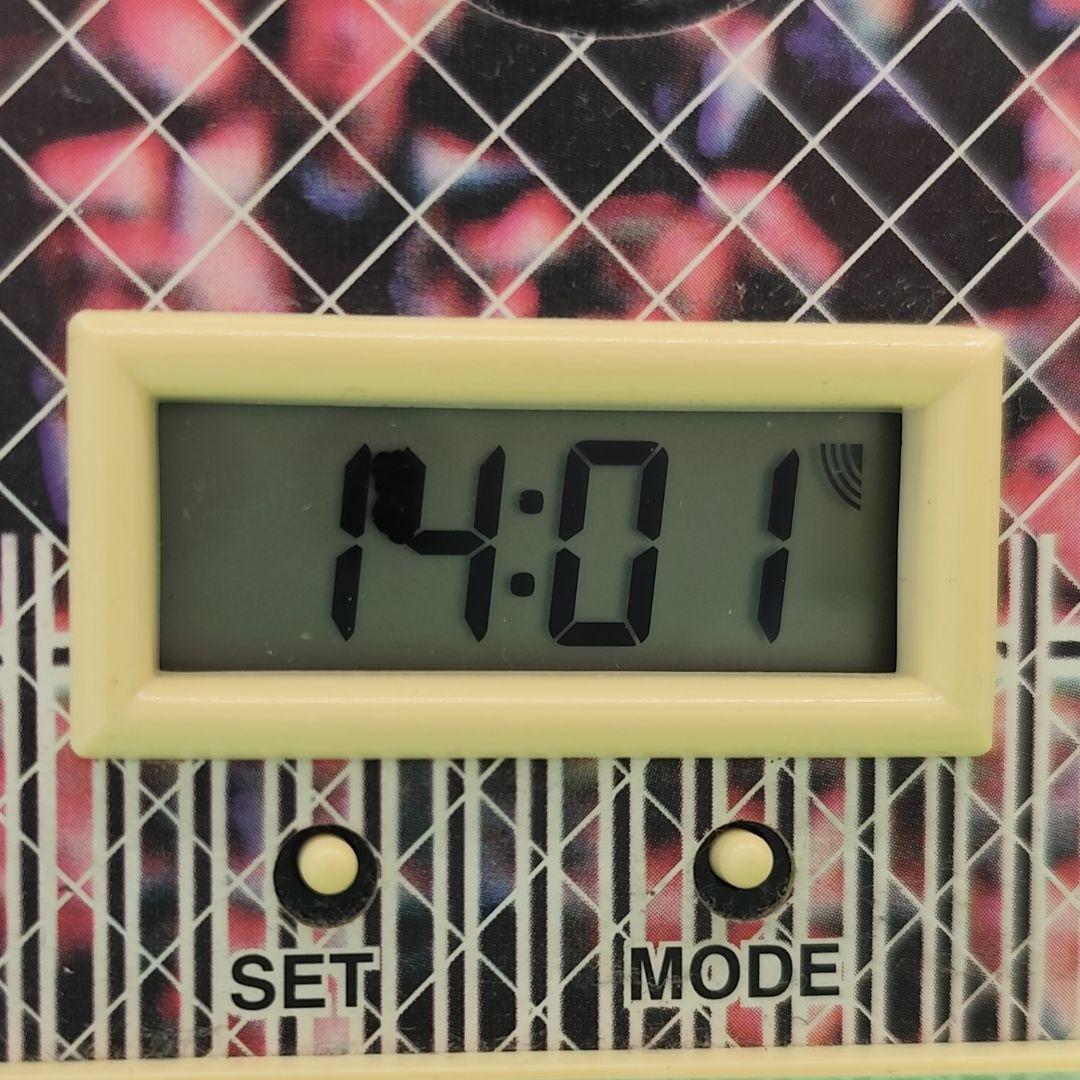 希少 MANCHESTER UNITED 目覚まし時計 ヴィンテージ 稼働品