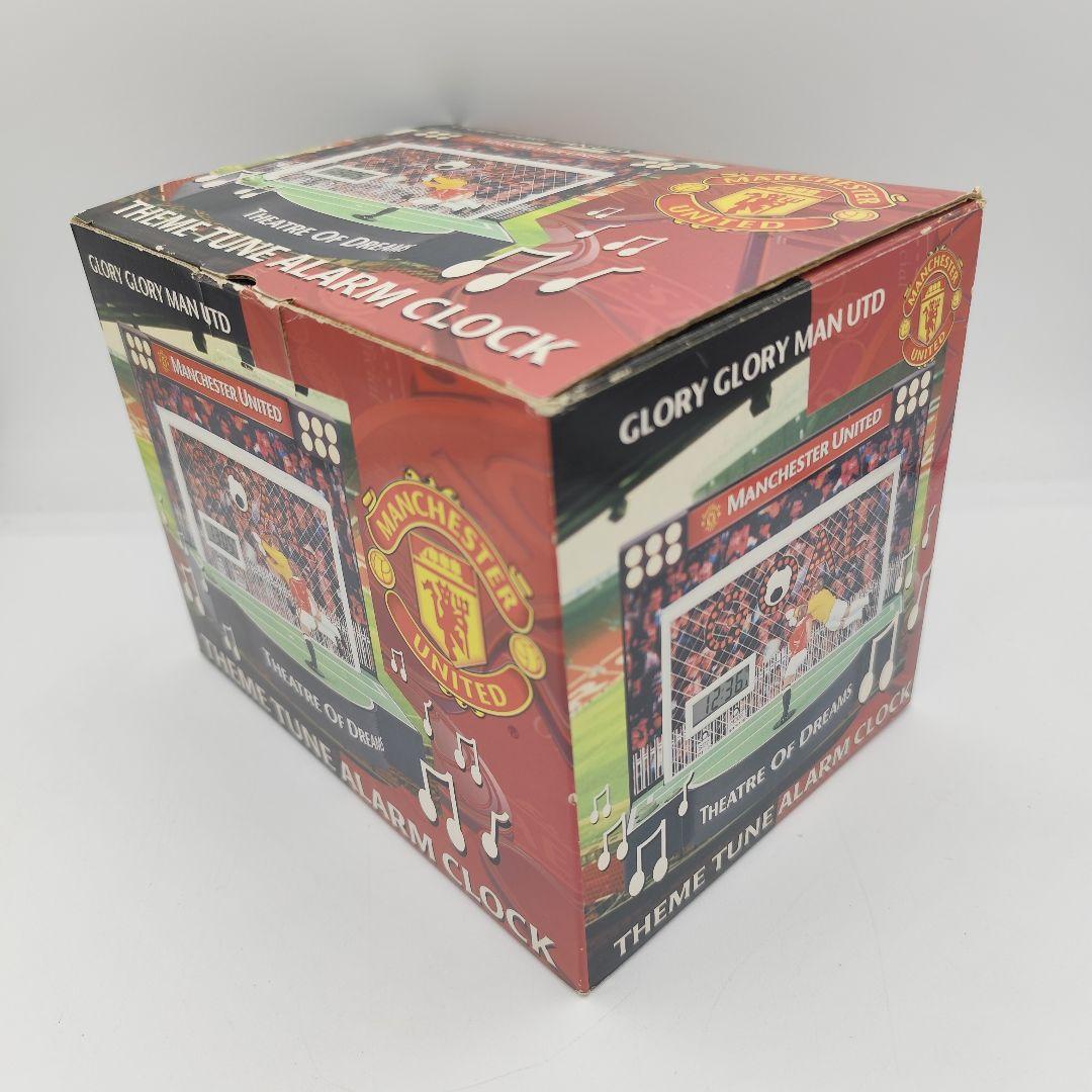 希少 MANCHESTER UNITED 目覚まし時計 ヴィンテージ 稼働品