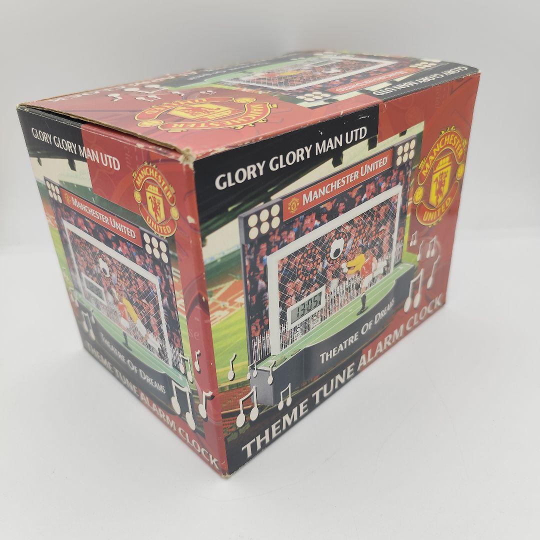 希少 MANCHESTER UNITED 目覚まし時計 ヴィンテージ 稼働品