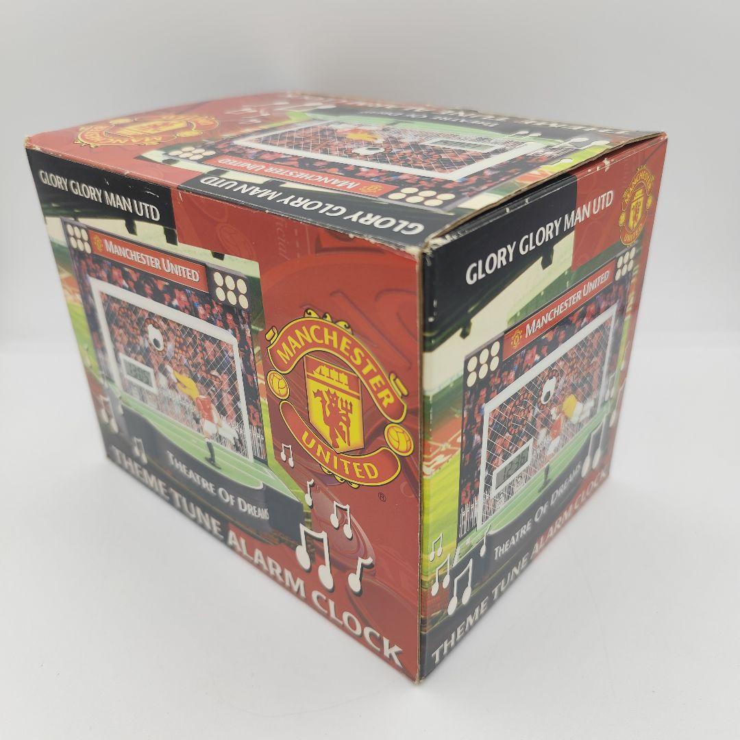 希少 MANCHESTER UNITED 目覚まし時計 ヴィンテージ 稼働品