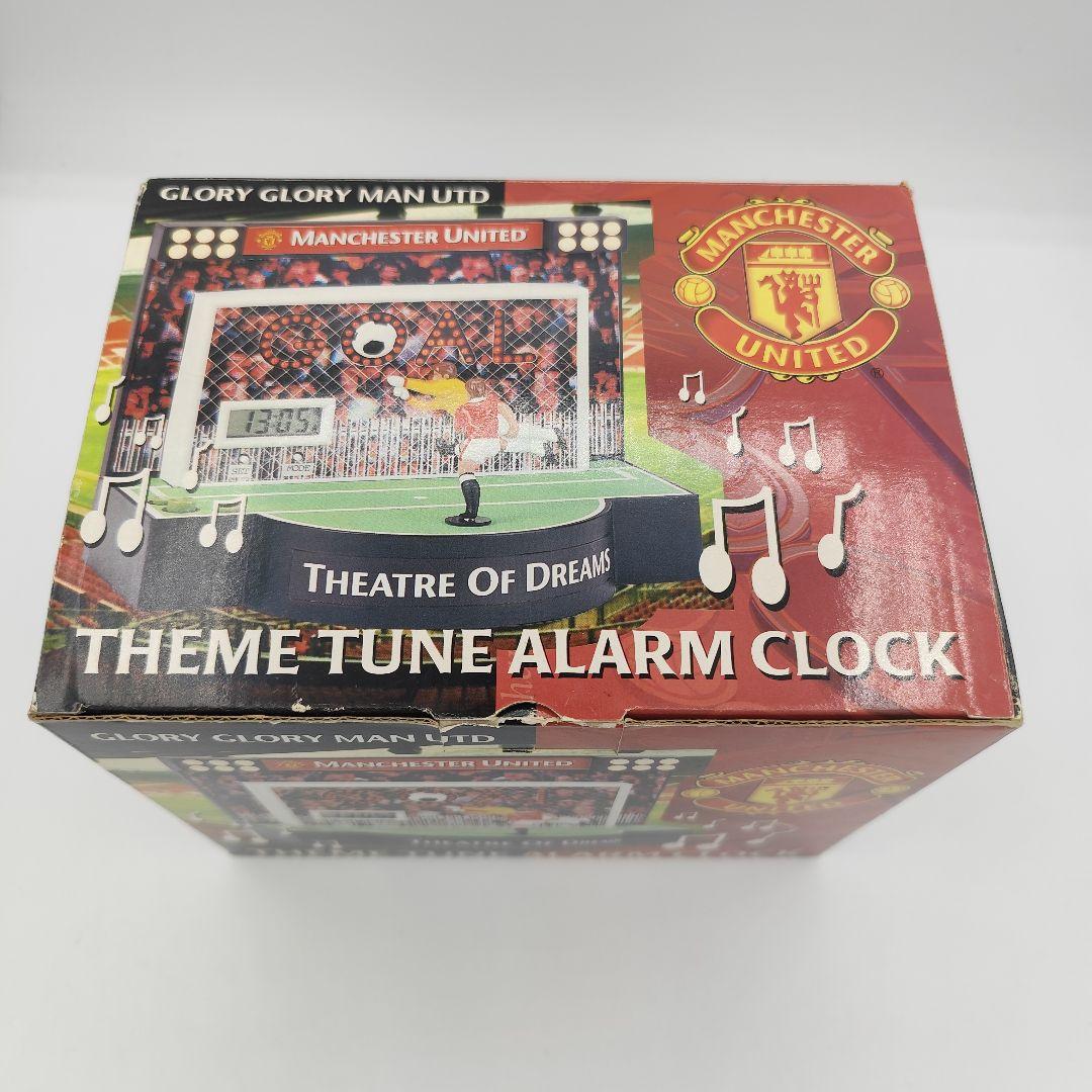 希少 MANCHESTER UNITED 目覚まし時計 ヴィンテージ 稼働品