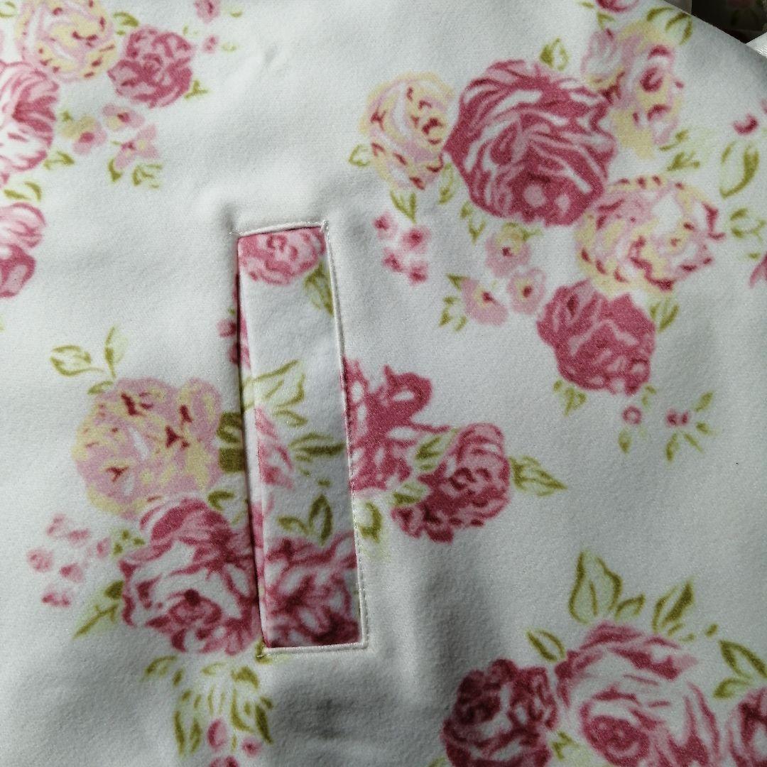 新品　LIZ LISA　リズリサ　チュールレース　ピンクローズ　ポンチョコート