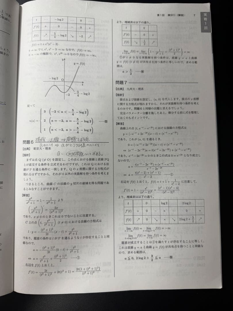 鉄緑会 数学III 高1/高2 教科書・問題集 全6冊セット