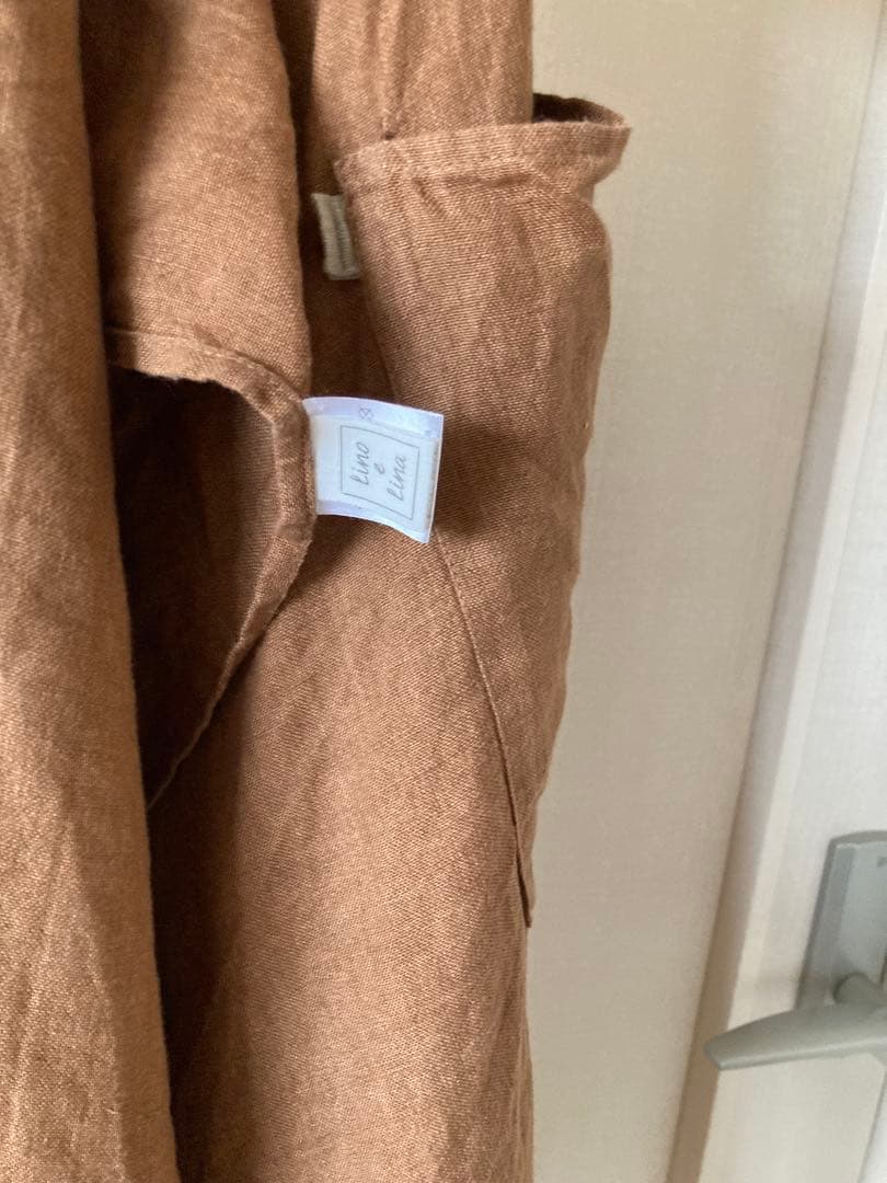 リーノエリーナフルエプロンブラウンオーカー