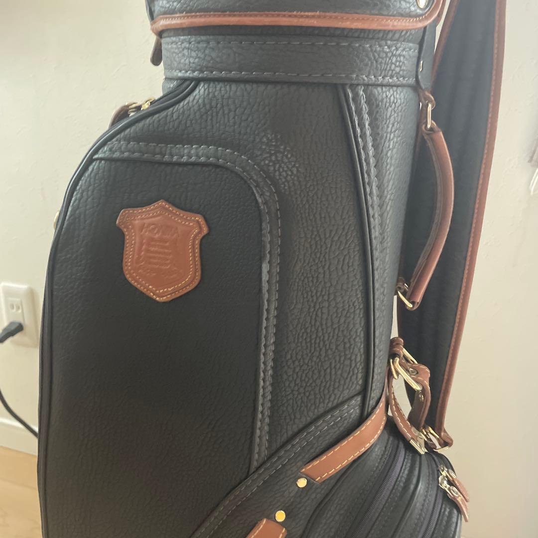 ホンマゴルフHONMA日本製 高級ヘリテイジ ゴジラシボ素材キャディバッグ