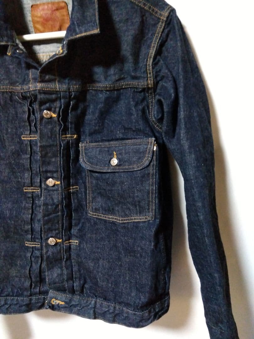 最終値下げ　TCBジーンズ　デニムジャケット　1stモデル　40　濃紺