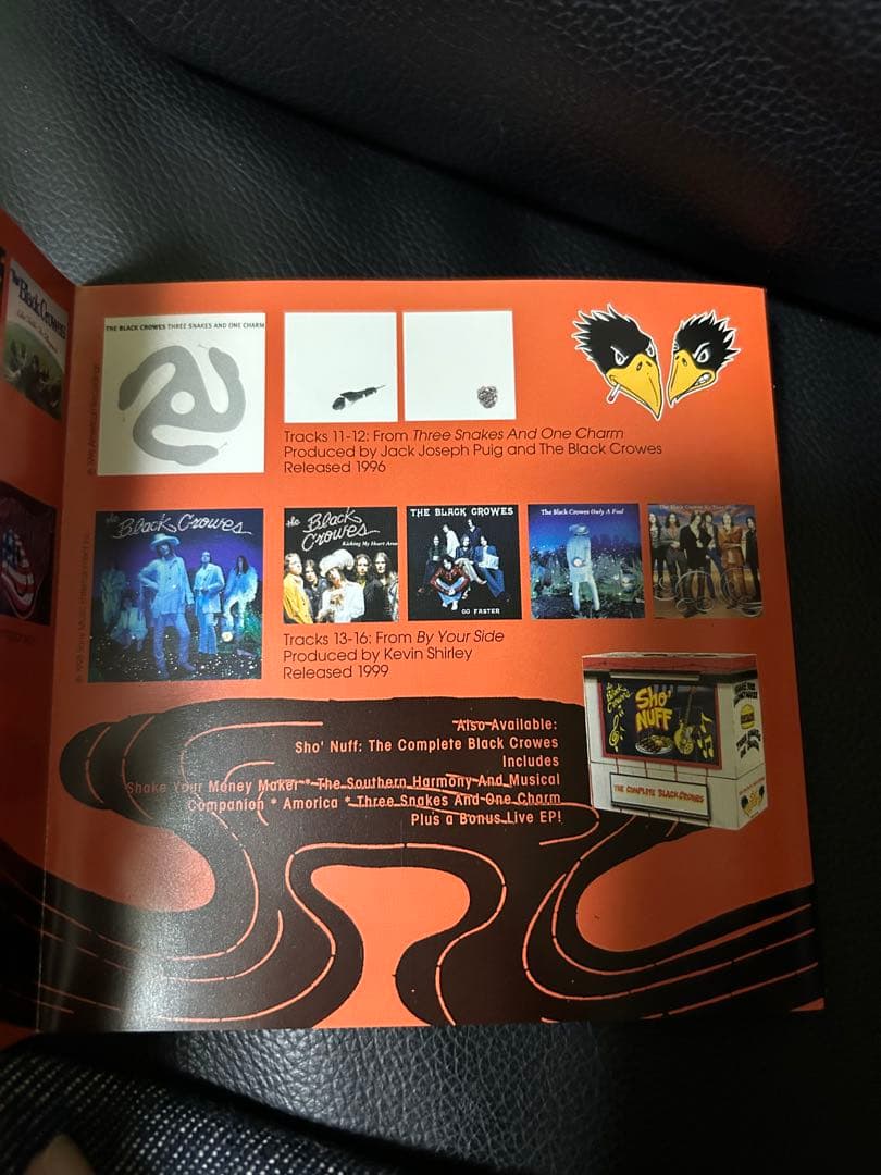 来日決定。CD BOX ブラッククロウズSHONUFF 5枚組セット　輸入盤