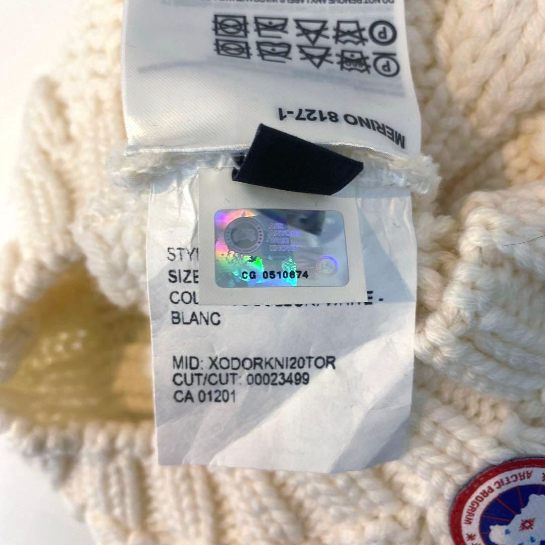 タグ付き新品未使用　カナダグース　ニット帽　帽子