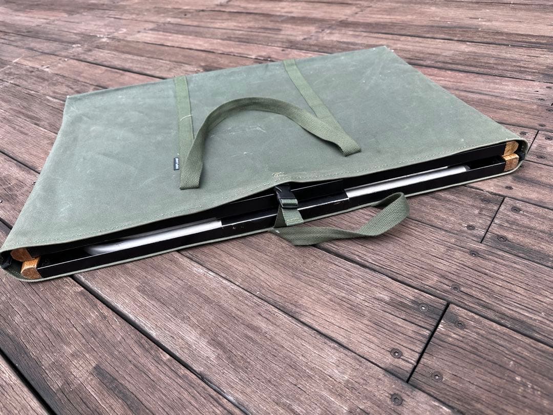 焚き火テーブル ユニフレーム ラージ 2枚セット ケース付き カスタム済み