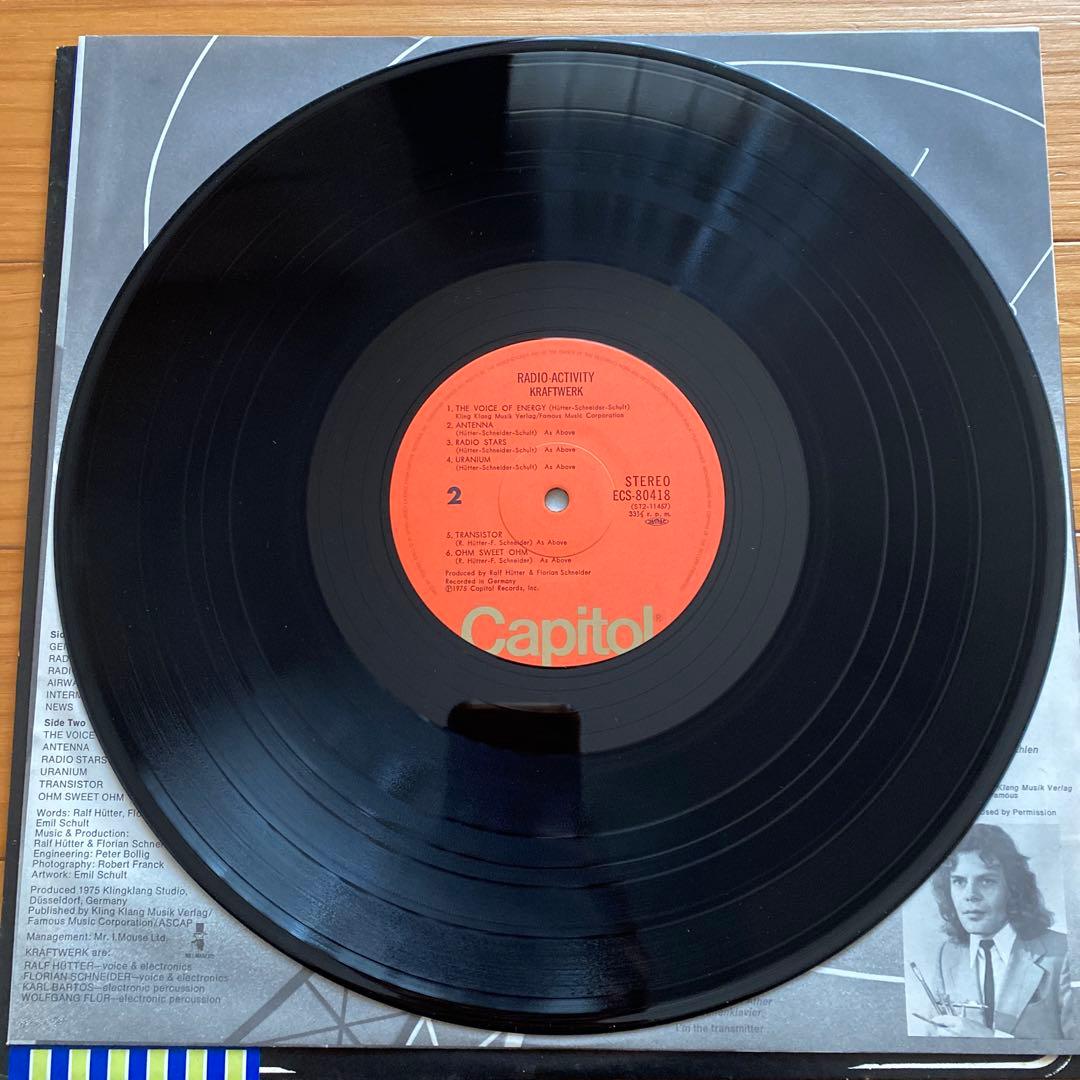 生*ラ様 クラフトワーク　放射能　帯付きLPレコード ECS-80418