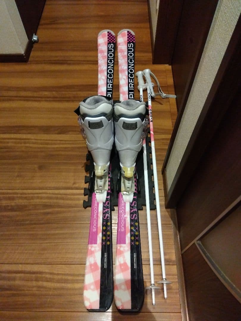 人気♡PURECONSCIOUS/レディース用/スキーセット/メンテ・WAX済み