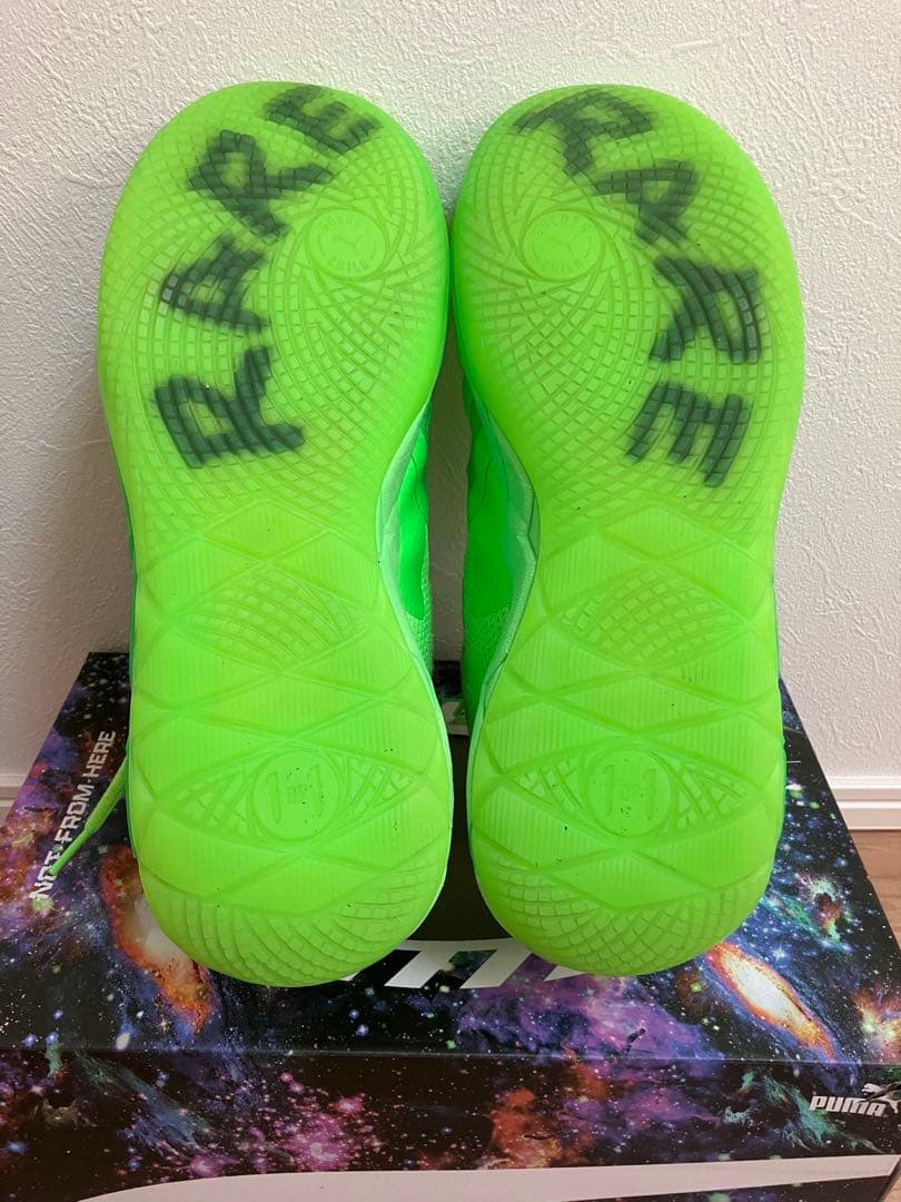 シューズ(男性用) PUMA MB.01 LO Green Gecko 27cm