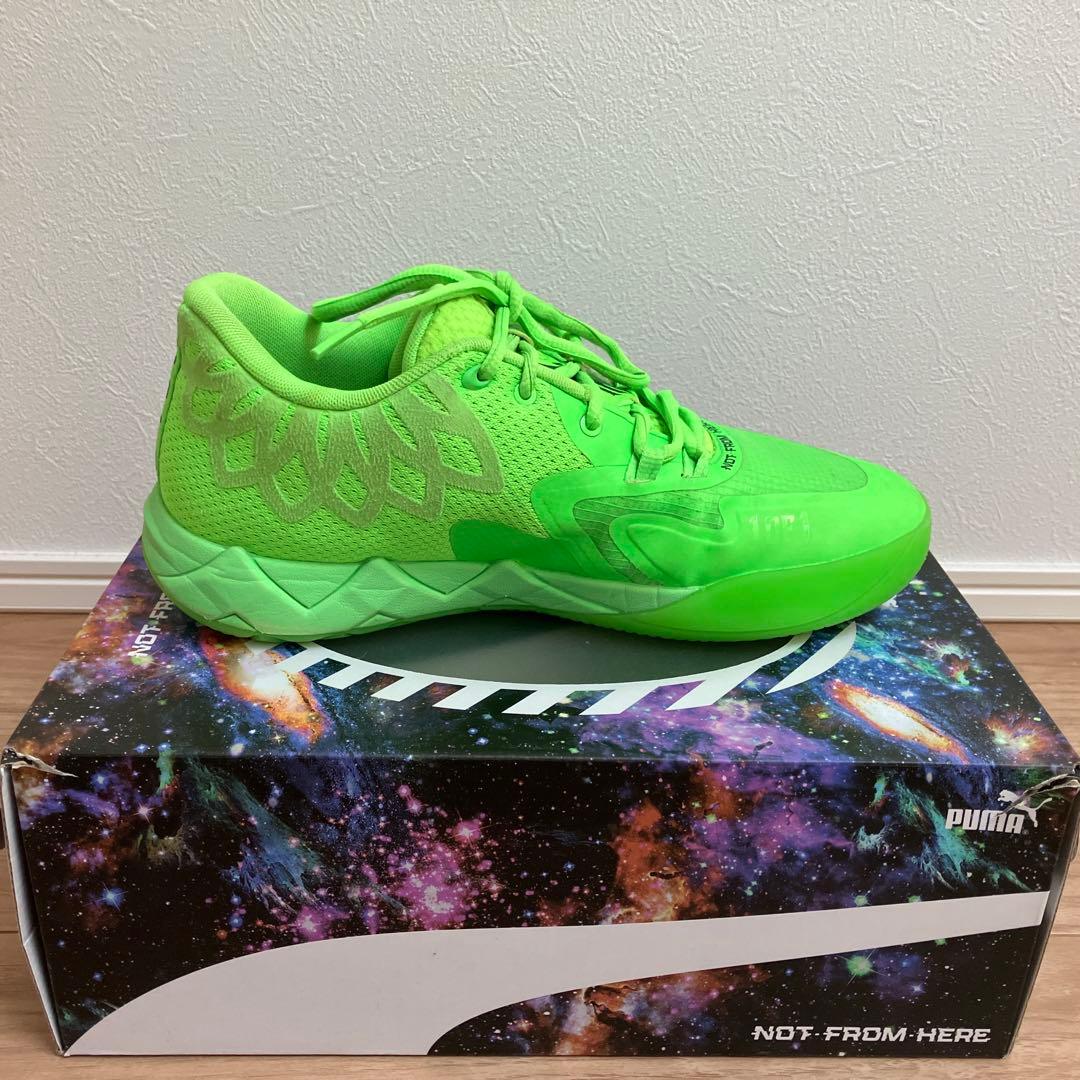 シューズ(男性用) PUMA MB.01 LO Green Gecko 27cm