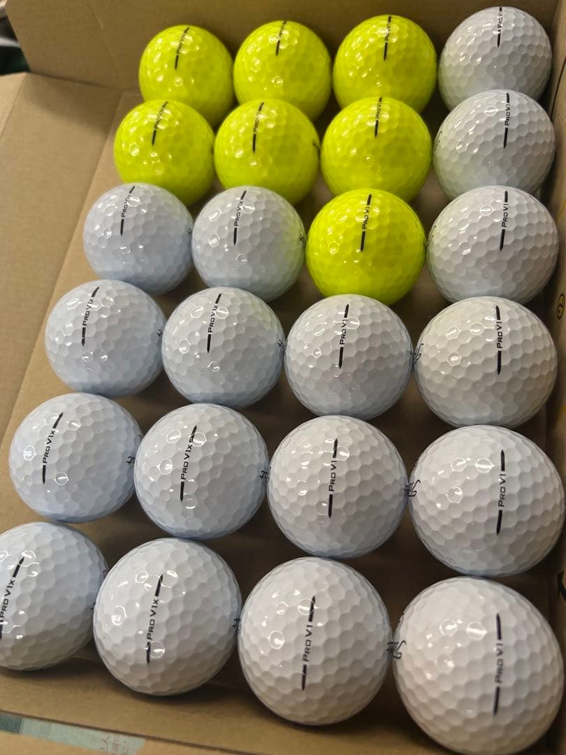 タイトリスト中古ゴルフボール 25年モデルプロv1 v1x