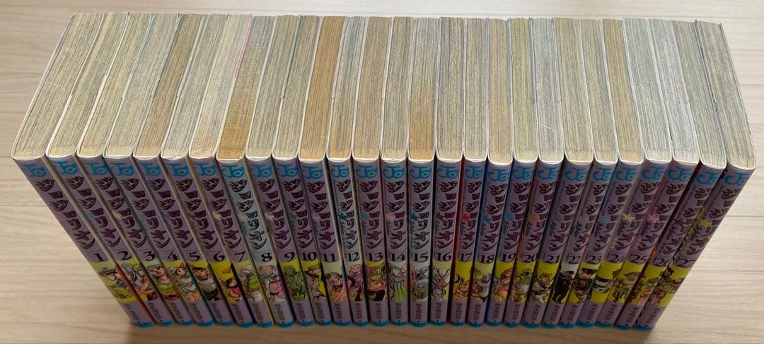 ジョジョの奇妙な冒険全巻(6・7・8部)