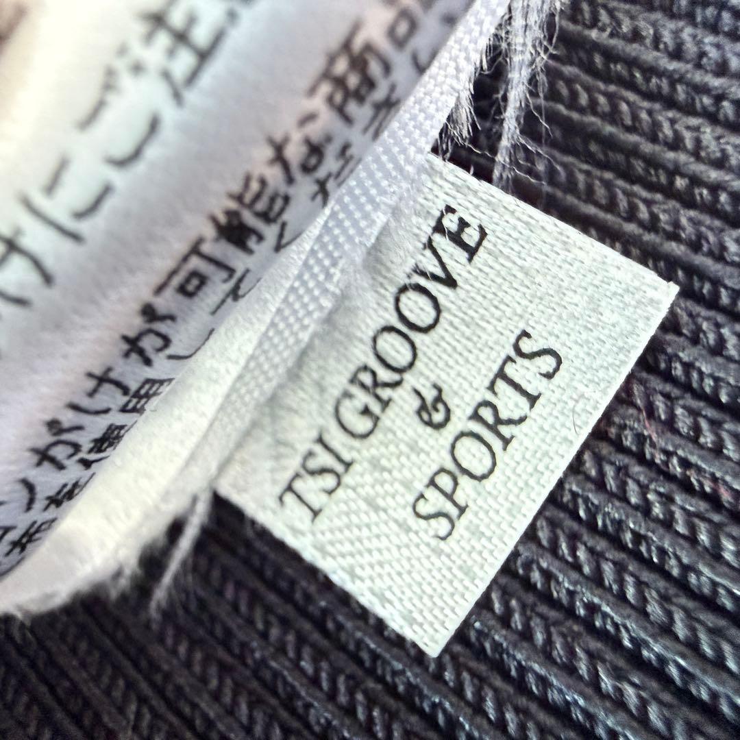 美品　パーリーゲイツ　ニット　黒　白　M〜L相当　チェック　セーター　4