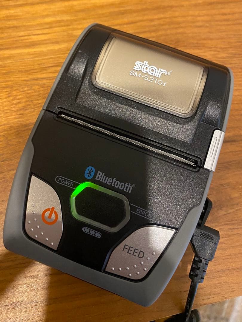 スター精密　Star SM-S210i Bluetooth サーマルプリンター