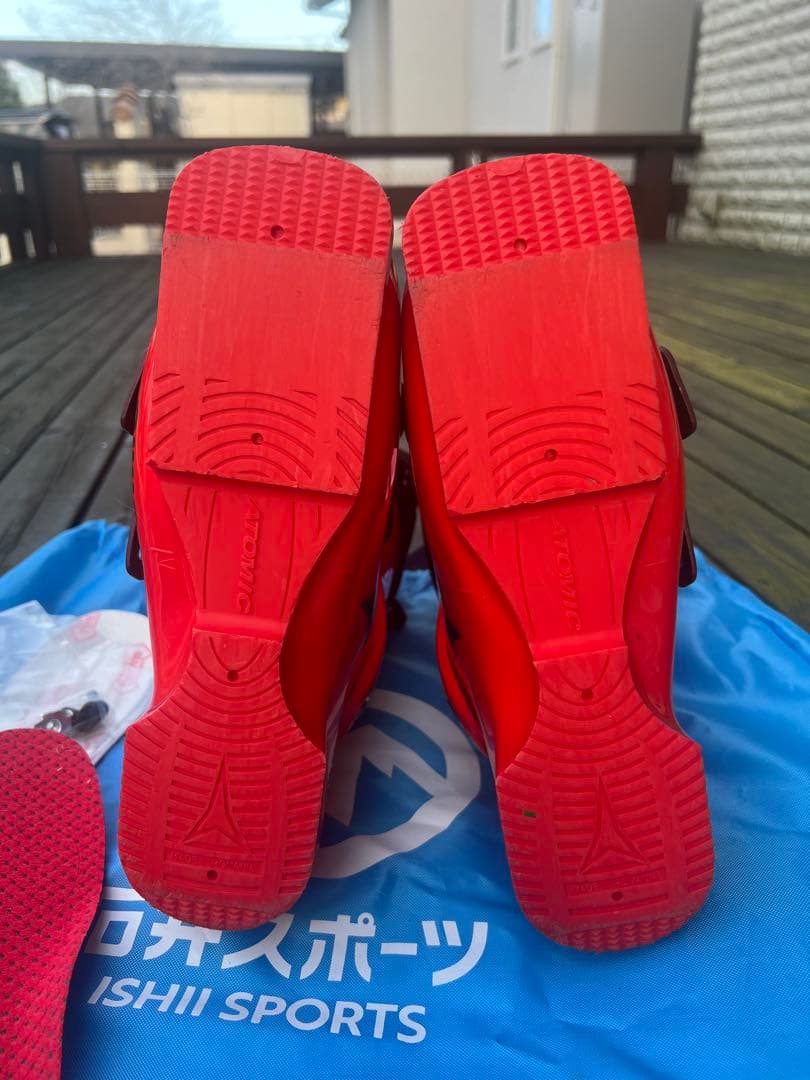 (超美品)アトミックスキーブーツ　STI110 シダスインソール写真13