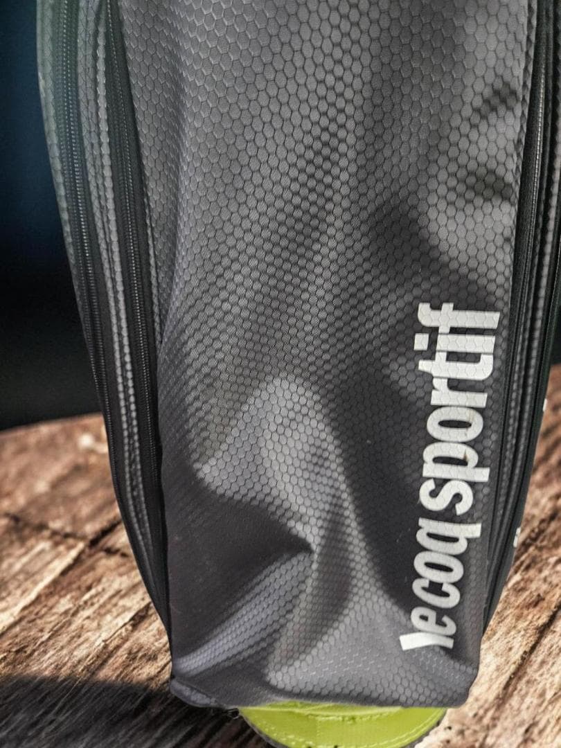 送料無料/超美品　le coq sportif ゴルフバッグ オリーブグリーン