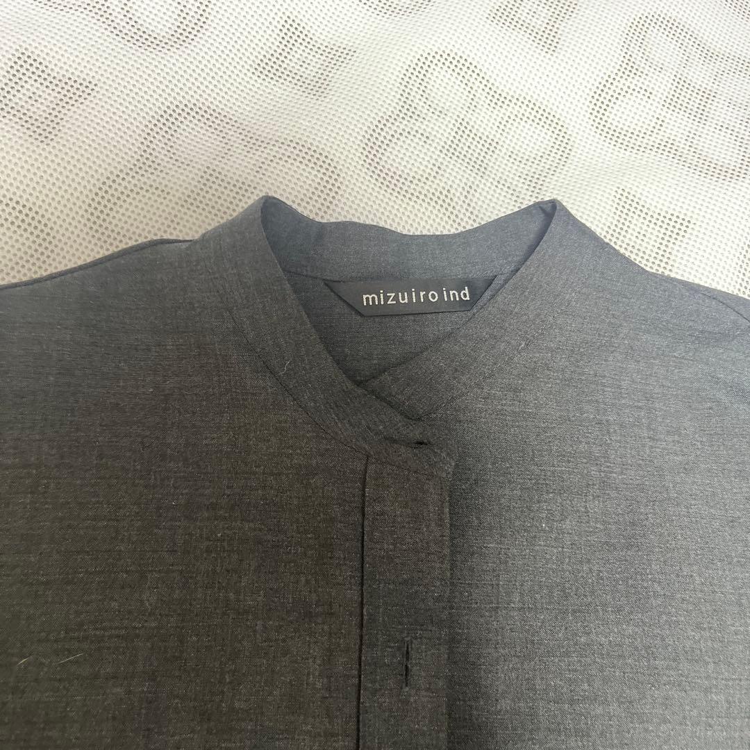 Booboomizuiro ind スタンドカラーシャツとパンツのセット