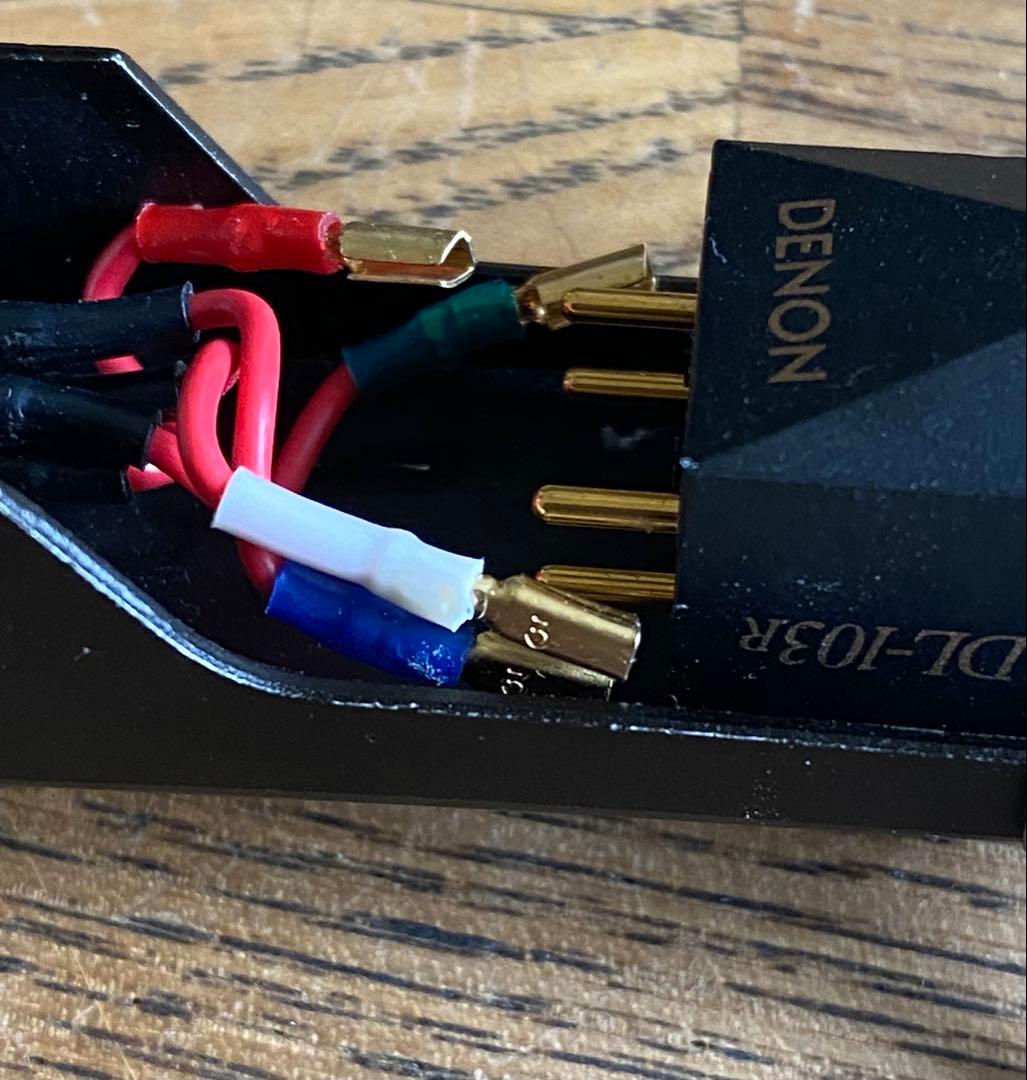 DENON DL-103R 針折れ品(針交換用) ヘッドシェル付き