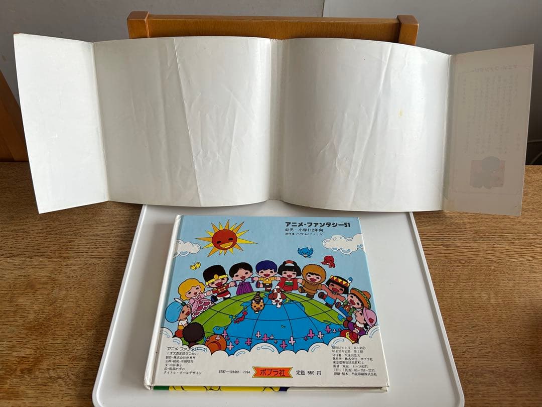 【昭和レトロなアニメ絵本】 オズのまほうつかい ポプラ社 アニメファンタジー51