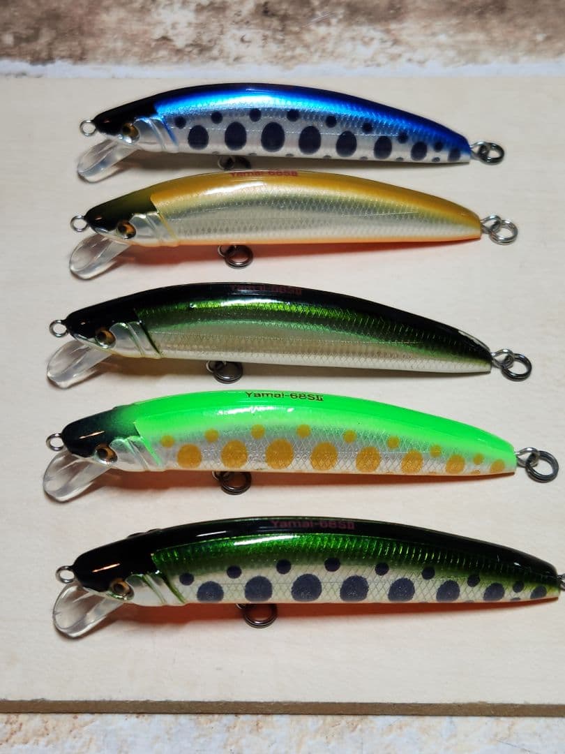 本流ルアー　イトウクラフト山夷68sⅡ　スミスDコンタクト63　10こセット