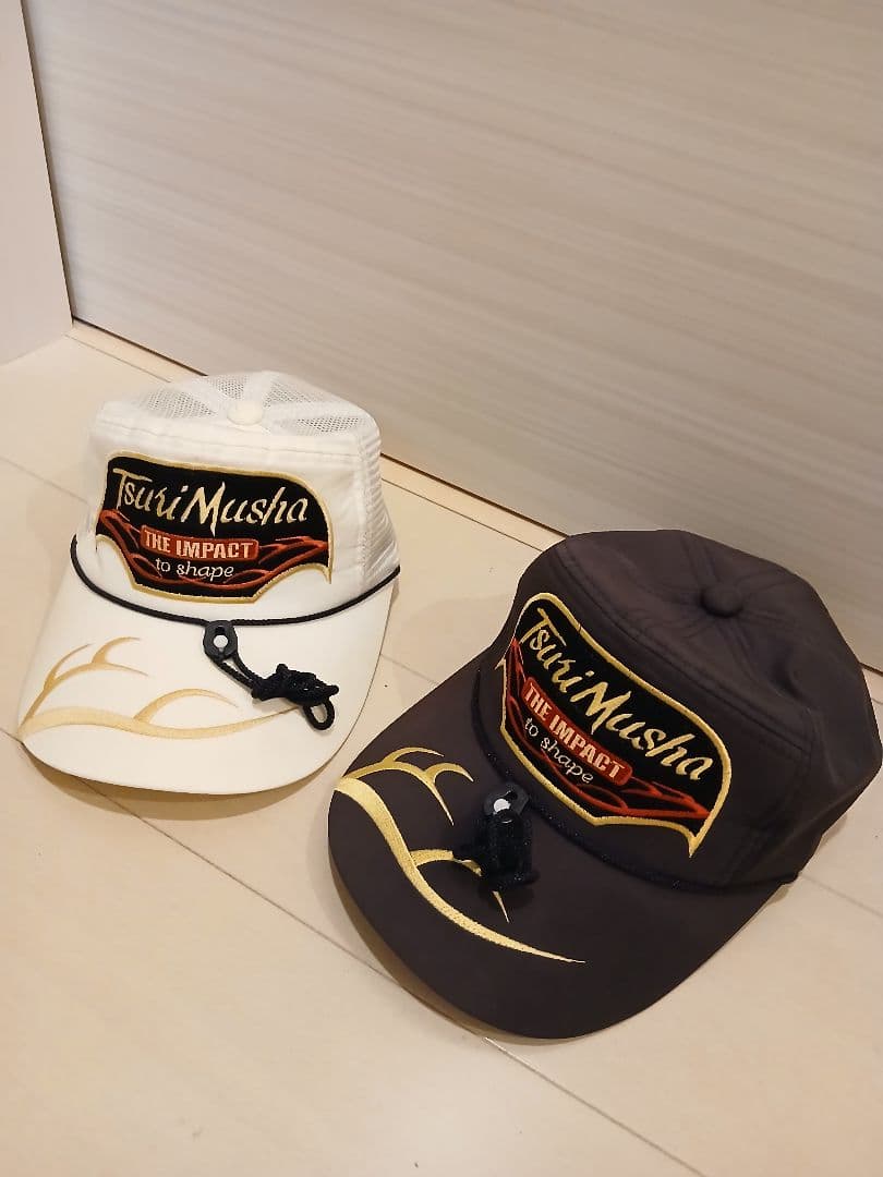 [美品] 釣武者 TsuriMusha THE IMPACT キャップ