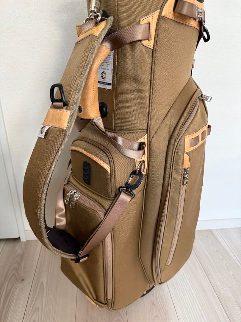 【美品】AS2OV GOLF アッソブゴルフ スタンドキャディバック