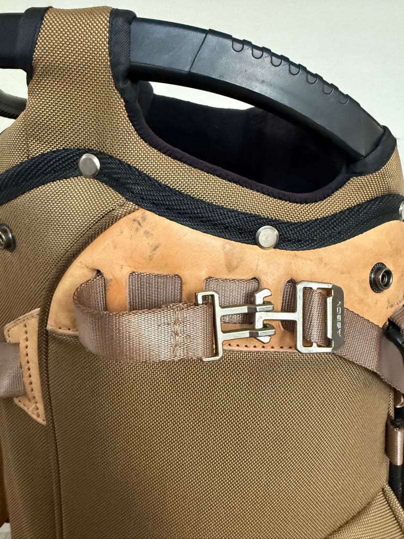 【美品】AS2OV GOLF アッソブゴルフ スタンドキャディバック