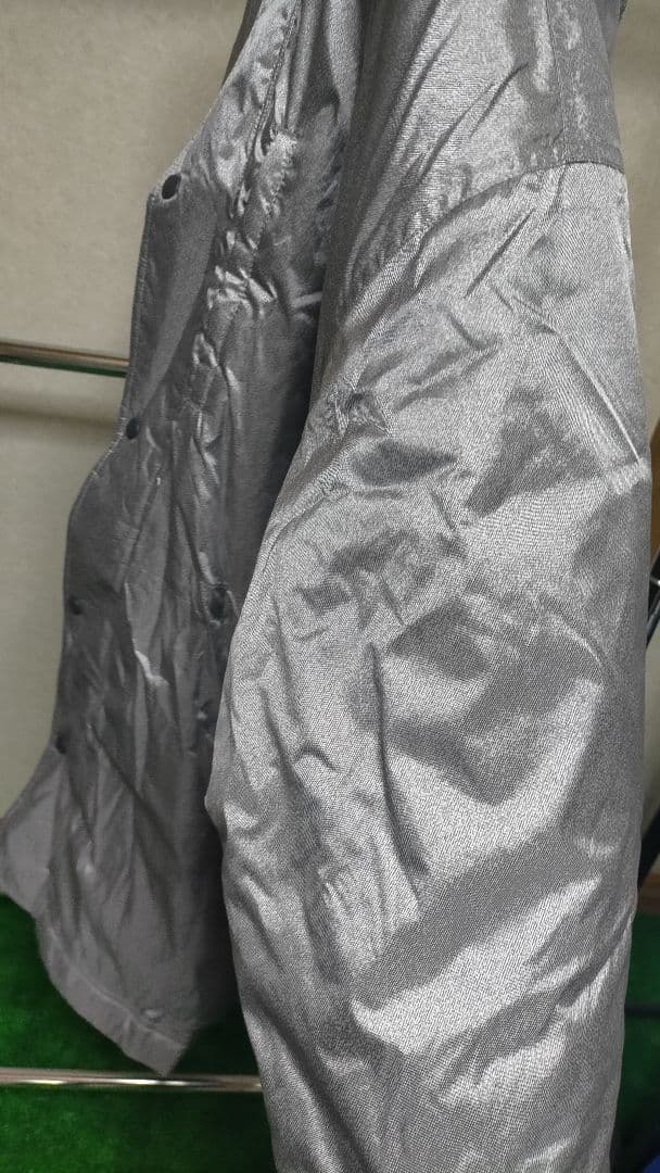 新品タグ付き！ナイキ ビンテージ00s y2k メタリック裏地ボアベンチコート