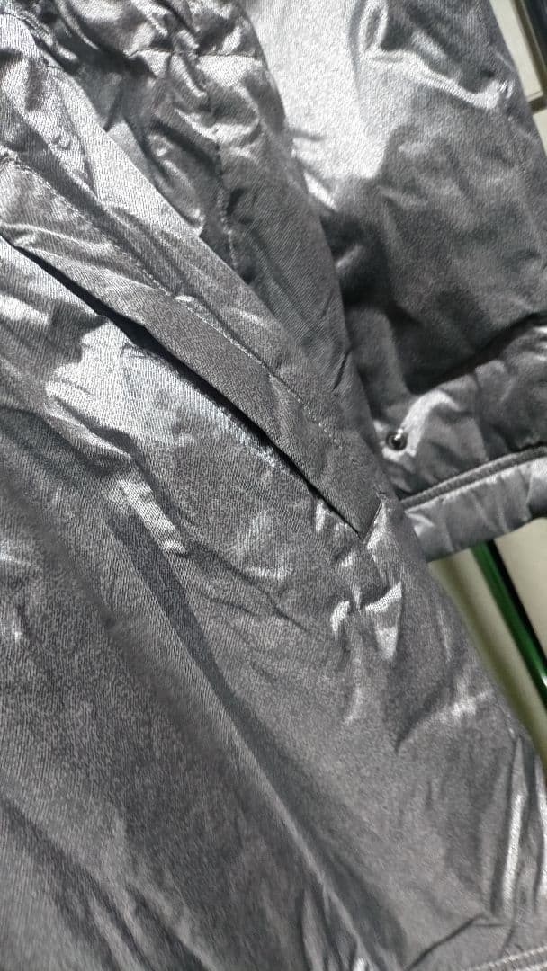 新品タグ付き！ナイキ ビンテージ00s y2k メタリック裏地ボアベンチコート