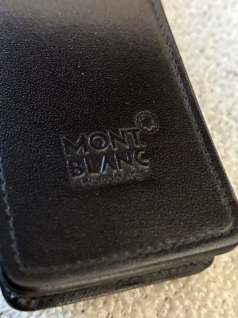 ◾️MONT BLANC モンブラン◾️ペンケース◾️SIENA シエナ 2本差し◾️