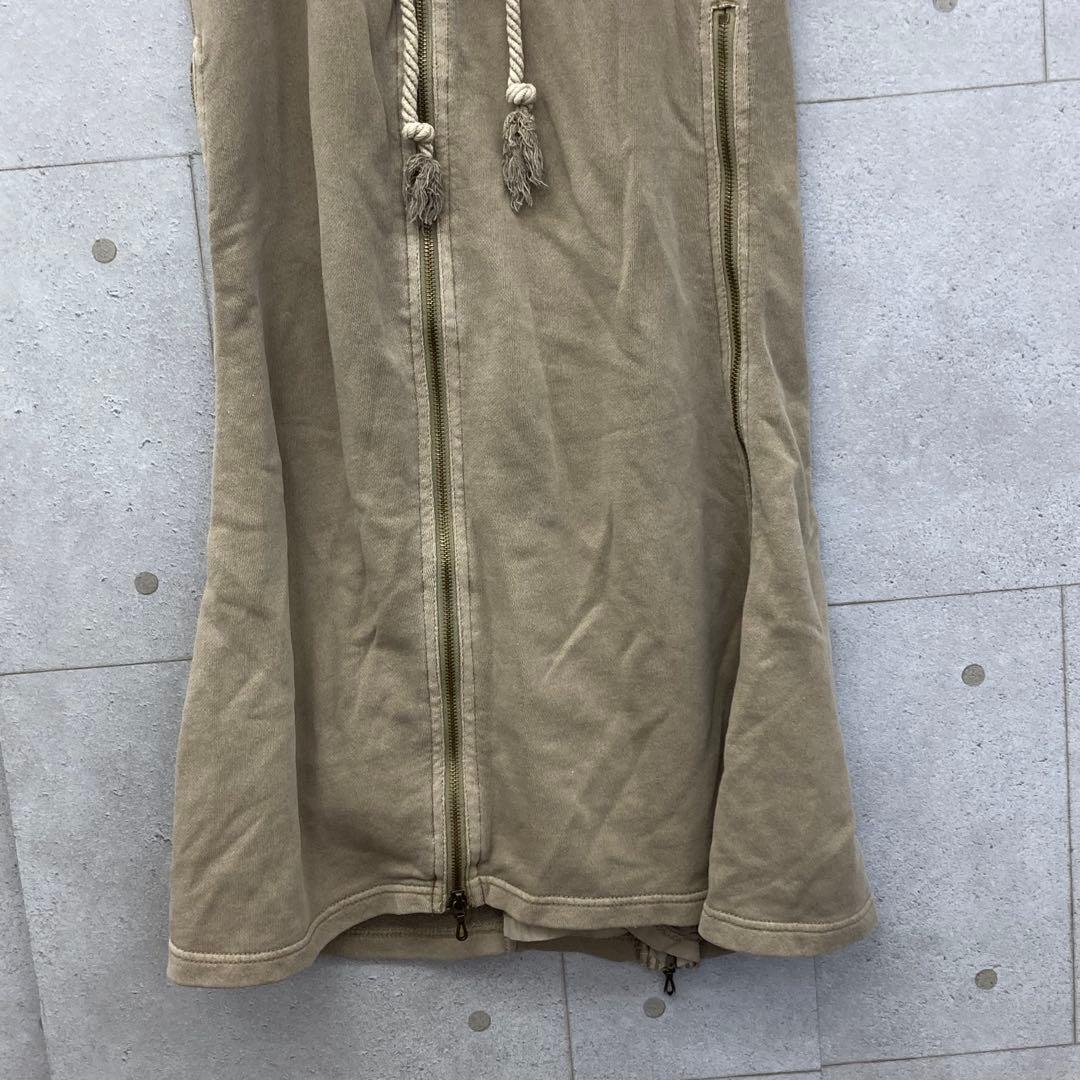 G.O.A ゴア スウェット 上下セットアップ ビッグフード F カーキ