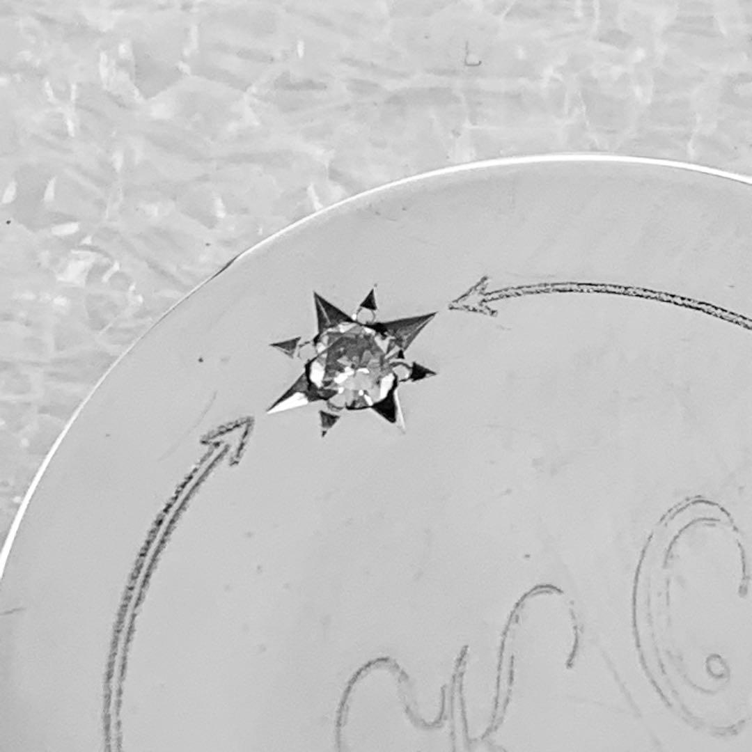 ゴルフ　グリーンフォーク　マーカー　セット　シルバー925 ダイヤモンド