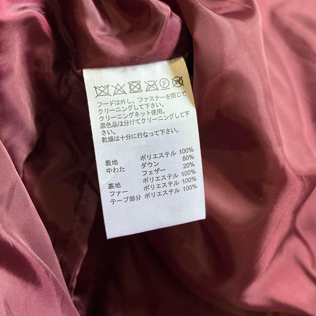 【未使用品タグ付】FILA GOLF ダウン80% フェイクファー 3Lサイズ