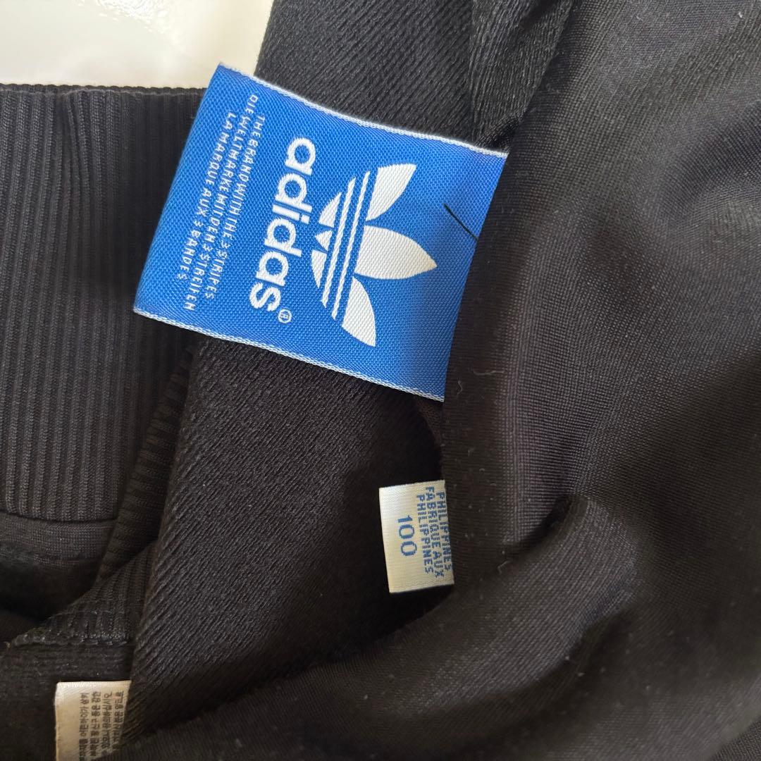 ☆人気　アディダス　ジャージ　トラックジャケット　ファイヤーバード　ブラック　L