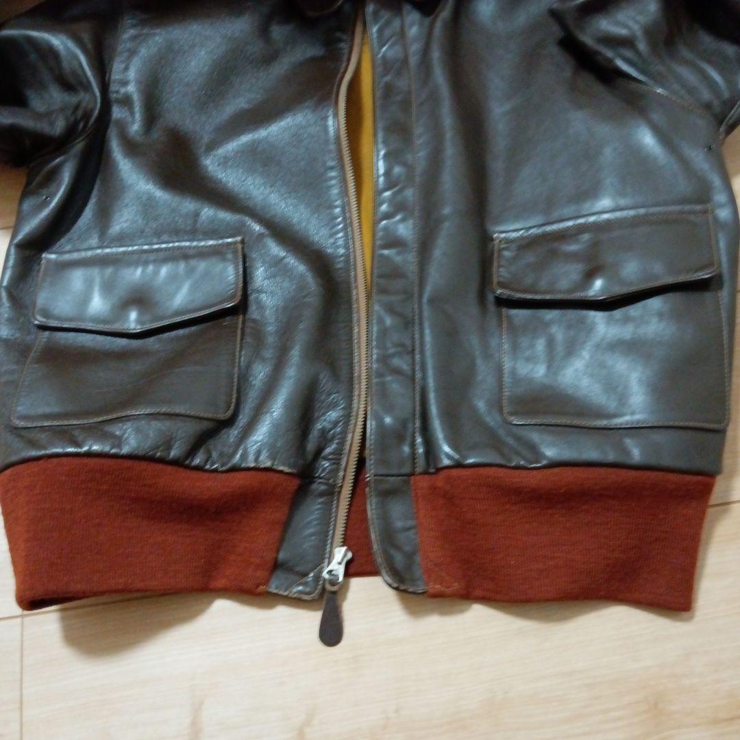 Buzz Rickson A-2 40　赤リブ